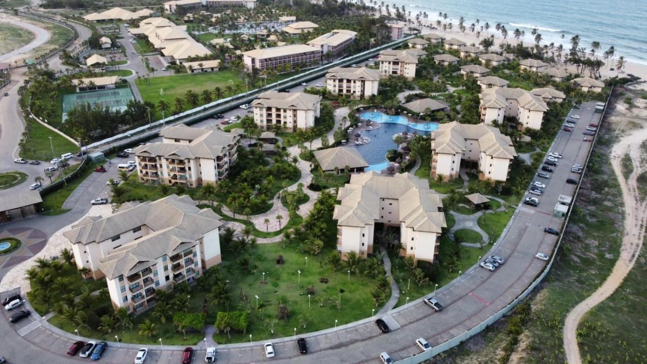 Paraiso Frente Mar!! 04 Pessoas-Pe Na Areia Vg Sun Cumbuco-Hidro, Sauna, Academia, Piscina,Cozinha Completa, Wifi, Parquinho Infantil מראה חיצוני תמונה