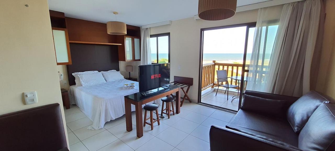 Paraiso Frente Mar!! 04 Pessoas-Pe Na Areia Vg Sun Cumbuco-Hidro, Sauna, Academia, Piscina,Cozinha Completa, Wifi, Parquinho Infantil מראה חיצוני תמונה